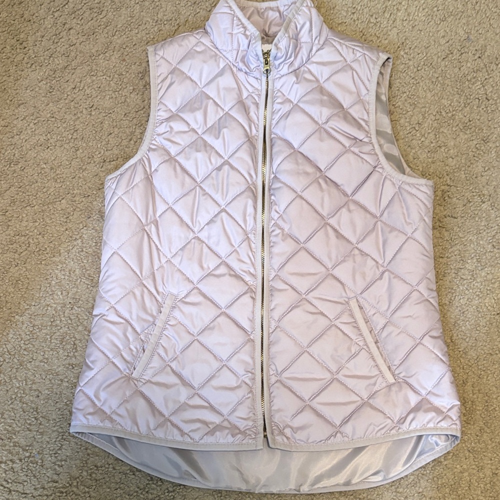 Old Navy vest- EUC!  Tan with a hint of pink-great neutral color